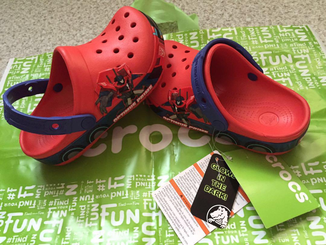 Optimus prime crocs sales