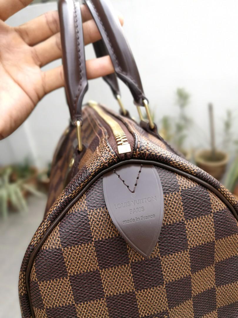 Louis Vuitton Speedy 25 Brown Damier Ebene