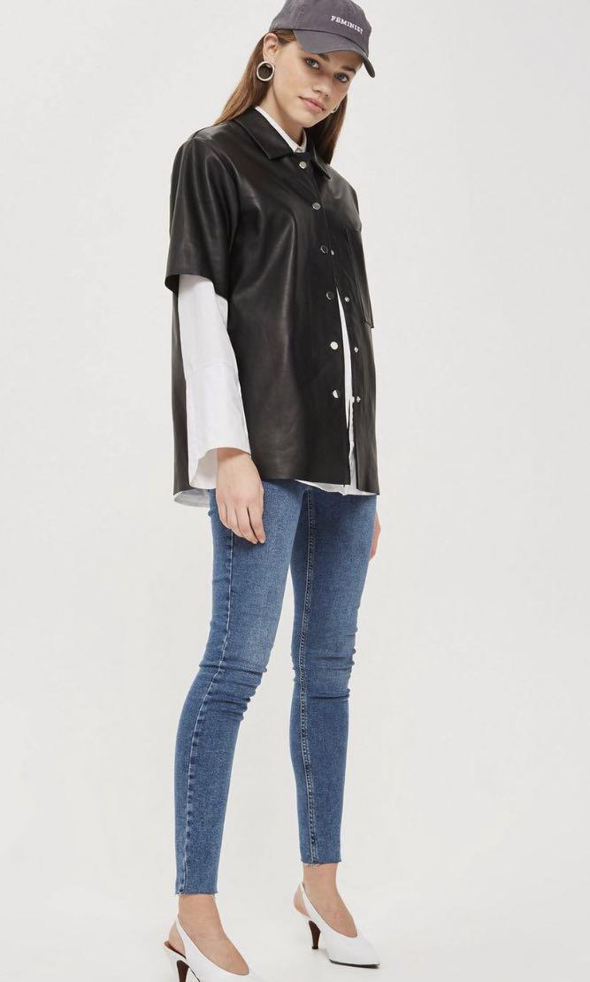 Mid blue raw hem jamie jeans on sale