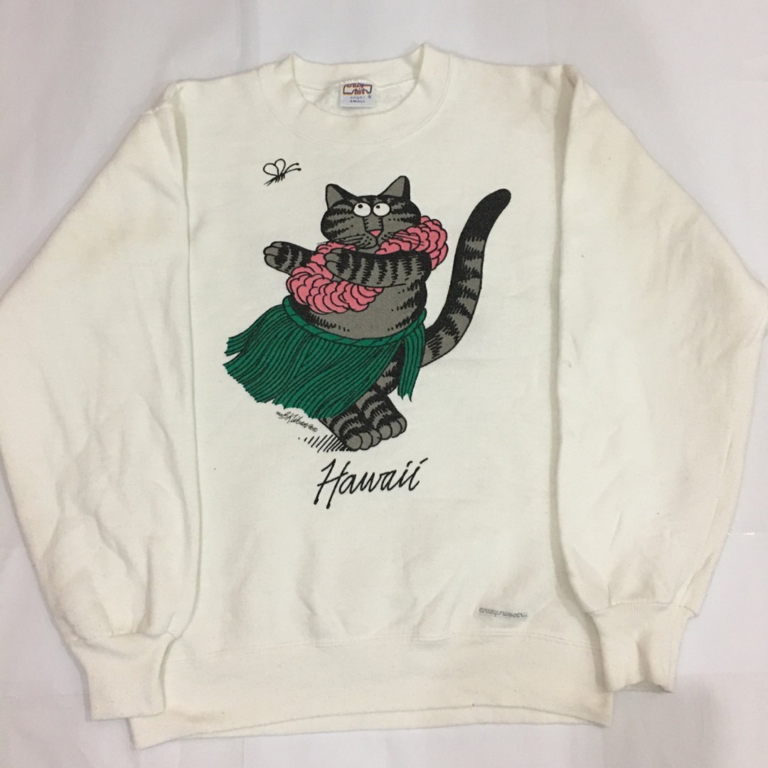 Kliban cat sweatshirt best sale