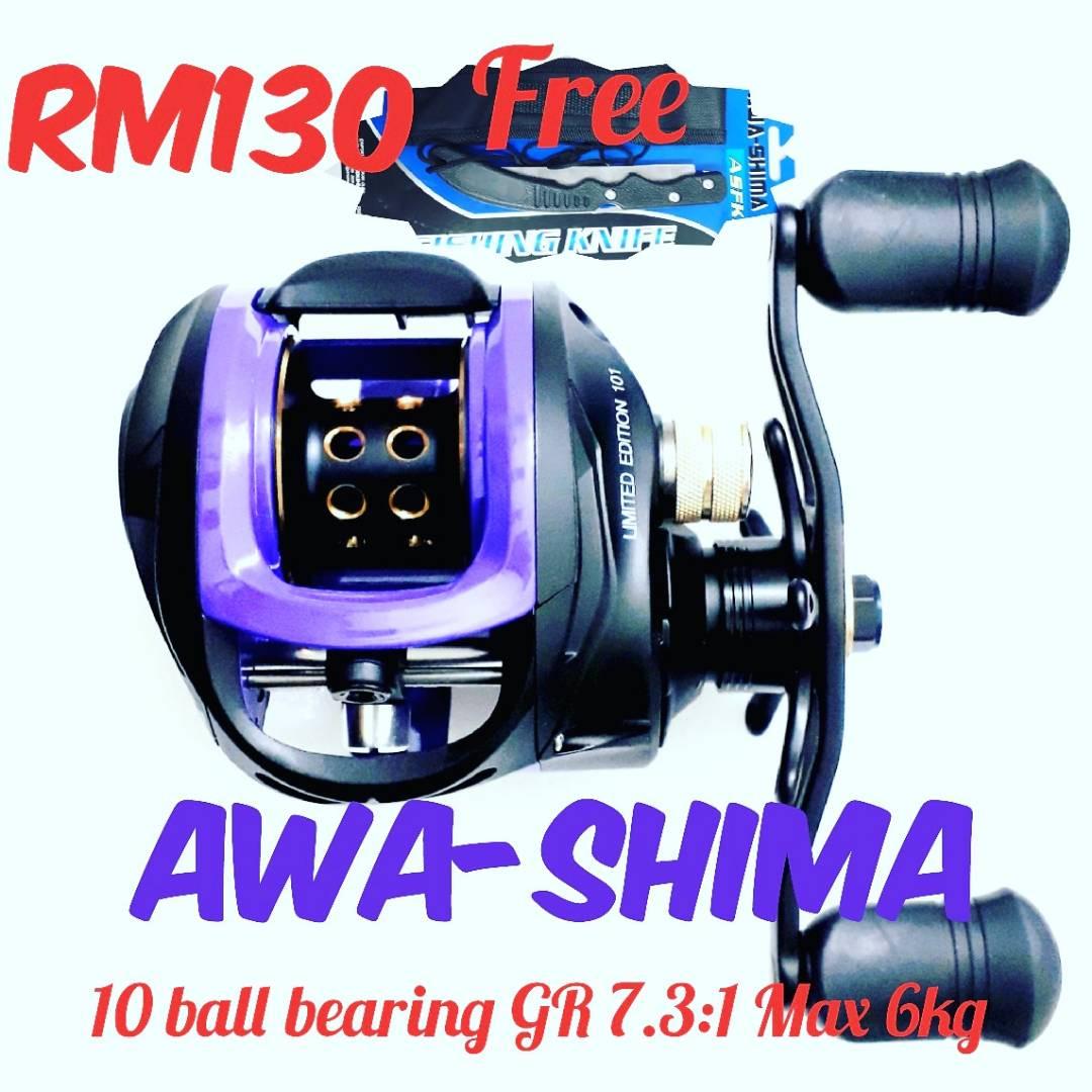 Reel bc awashima Clearance