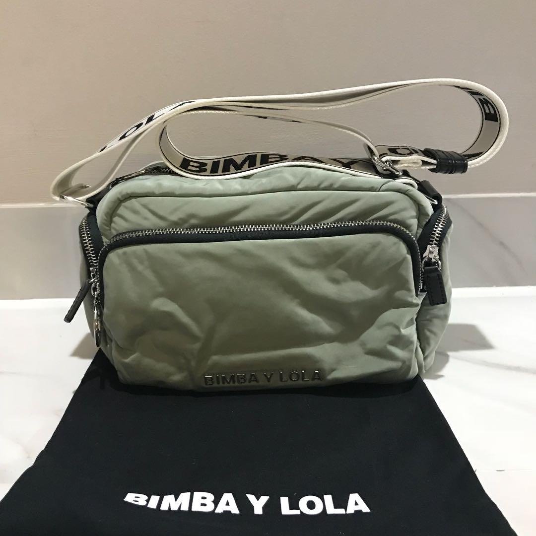 Mini bag Bimba y Lola Green in Polyester - 27780315