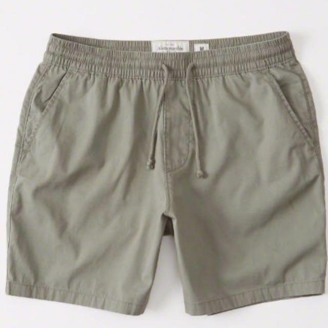 abercrombie pull on shorts