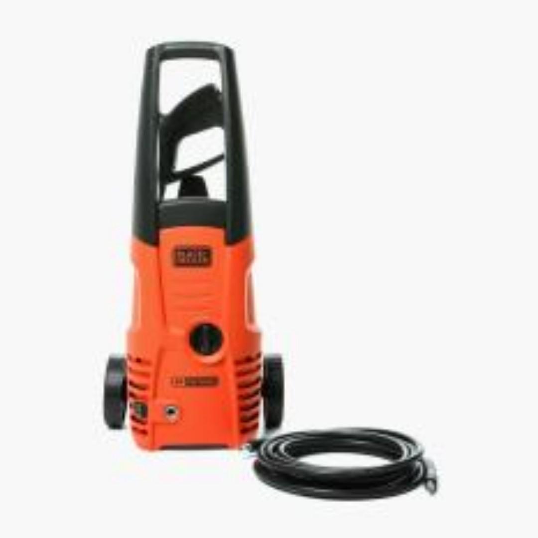 BLACK+DECKER Pressure Washer 1400W 110 BAR (PW1400S) 