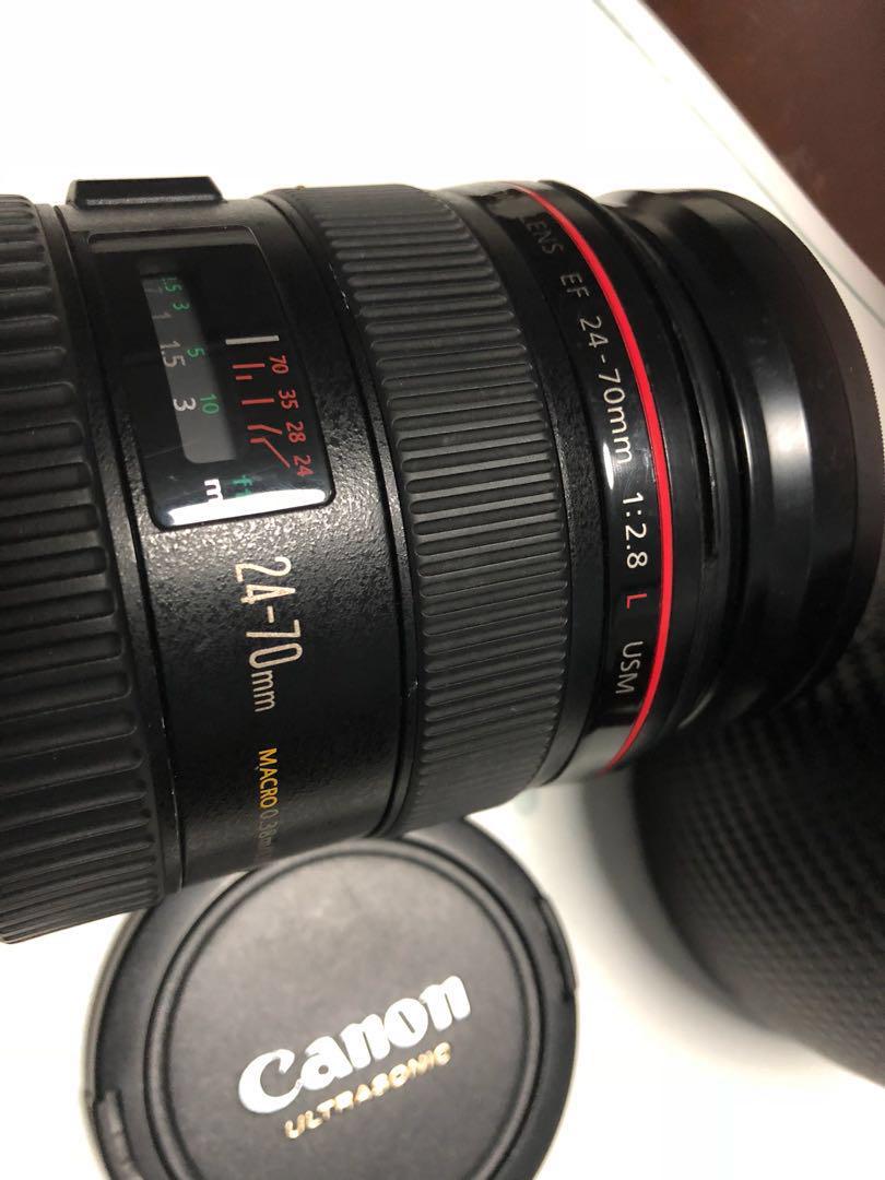 Canon 24 70 F2 8l Photography Lenses On Carousell