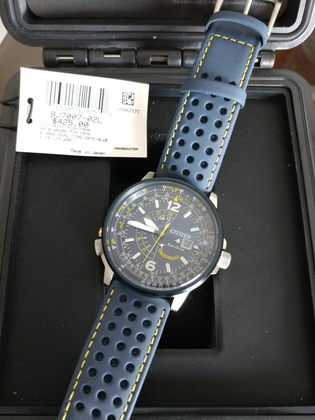 Citizen Promaster Nighthawk Blue Angels BJ700702L, Mobile Phones