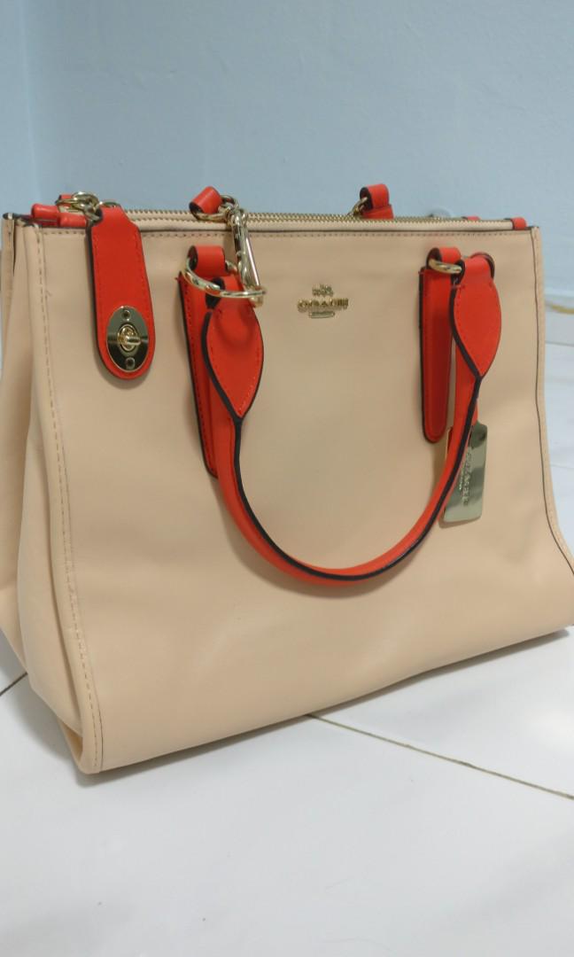 coach crosby carryall