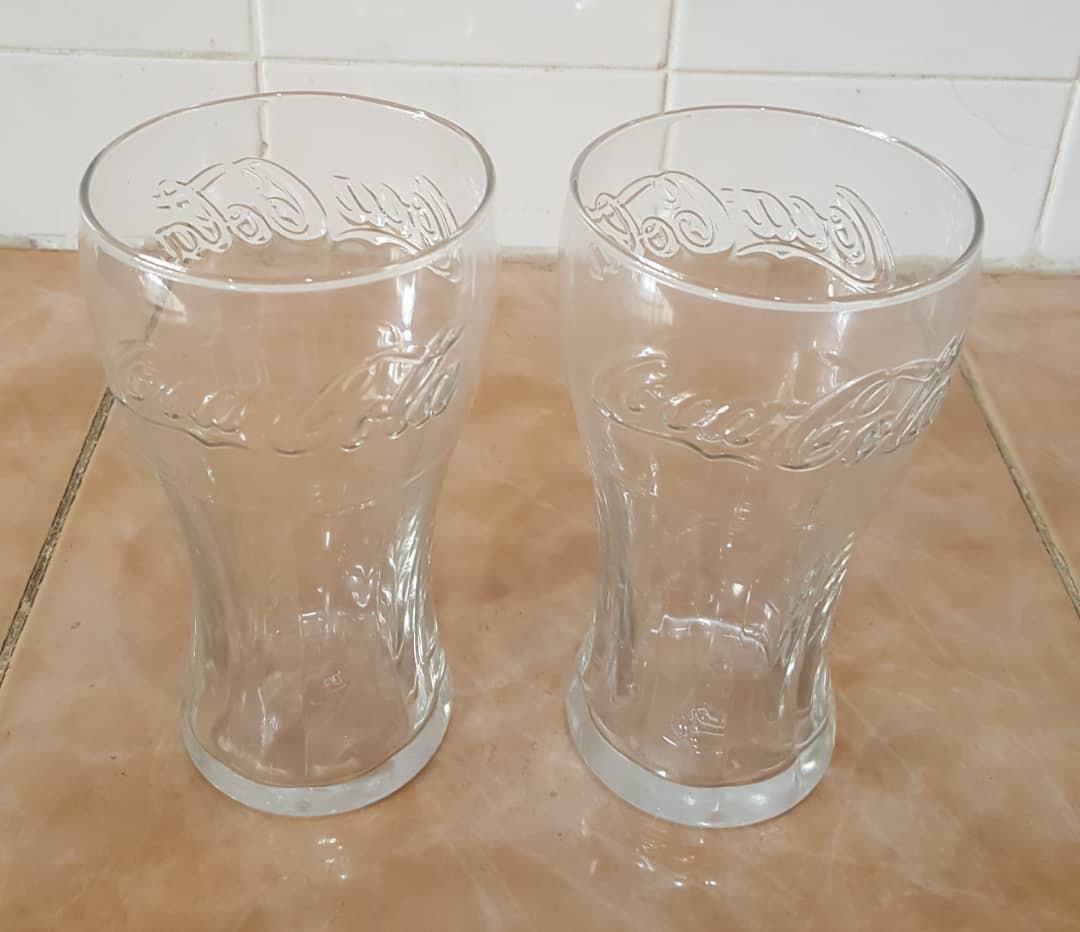 Coca cola coke glass cup, Everything Else, Others on Carousell