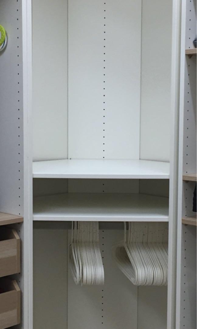 Pax Corner Wardrobe Ikea Home Furniture Furniture On Carousell