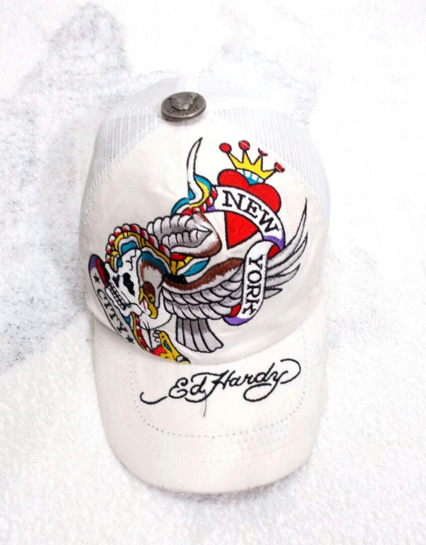ed hardy trucker cap