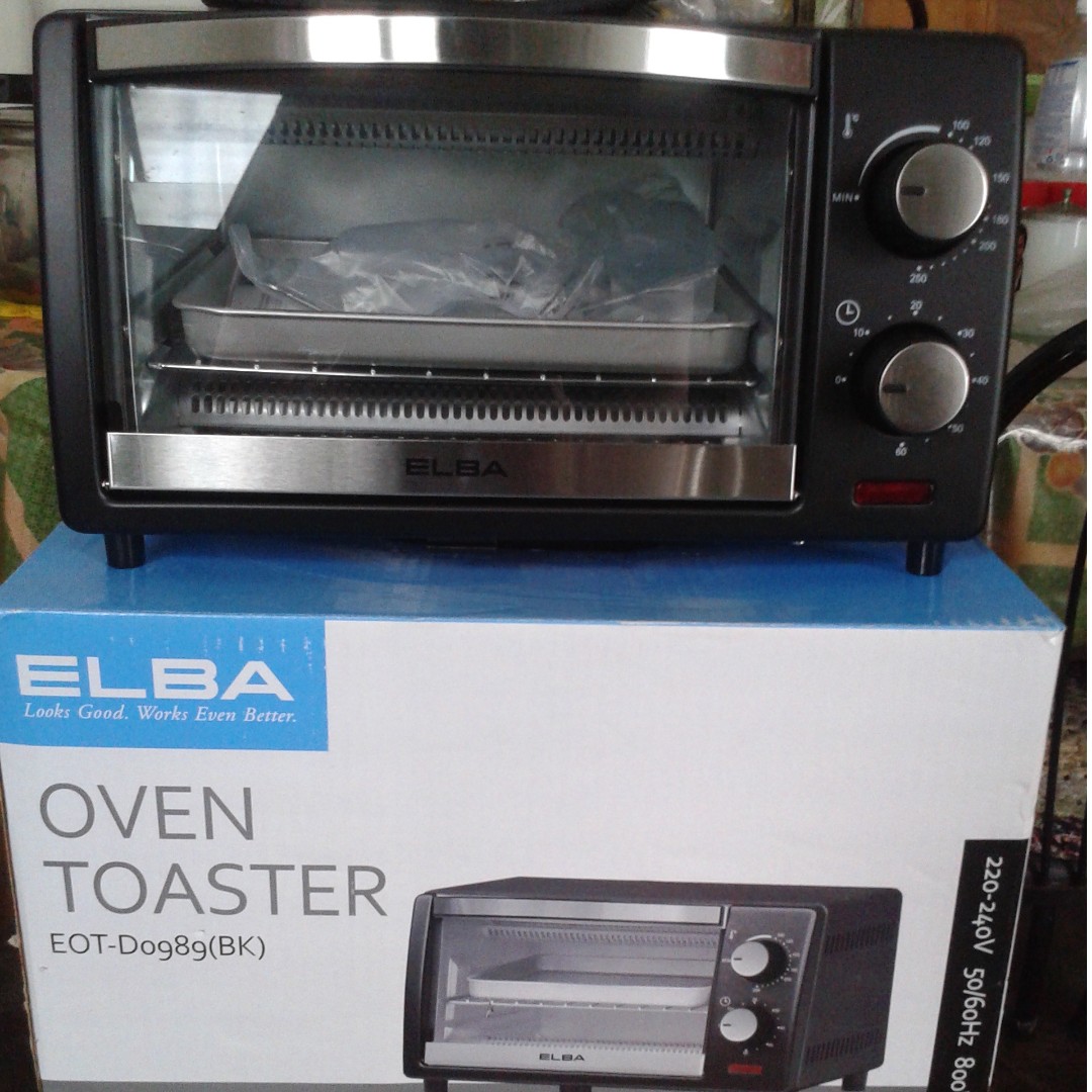 ELBA Oven Toaster EOT Do989 Black