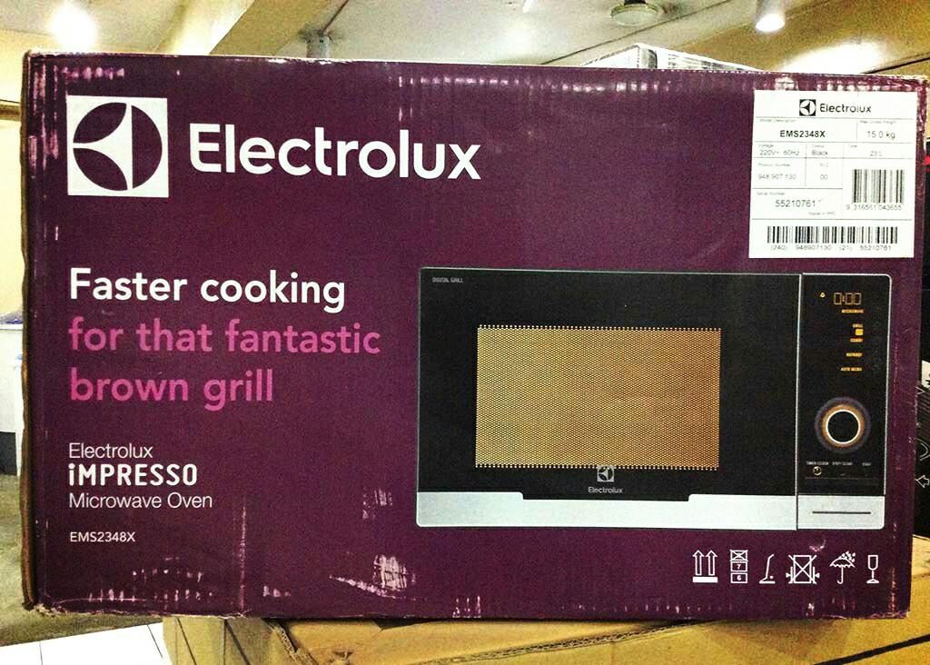 Electrolux microwave hot sale oven ems2348x