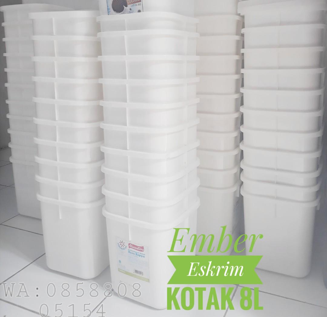 Ember Kotak Bekas Eskrim Home Furniture On Carousell
