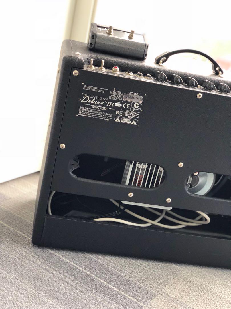 Fender Hot Rod Deluxe III Tube Amp Not Marshall Vox Gibson Laney Peavey