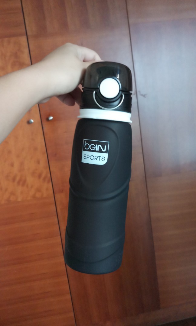 Free Bn Bein Sports Foldable Silicon Water Bottle 750ml Home Appliances Kitchenware On Carousell