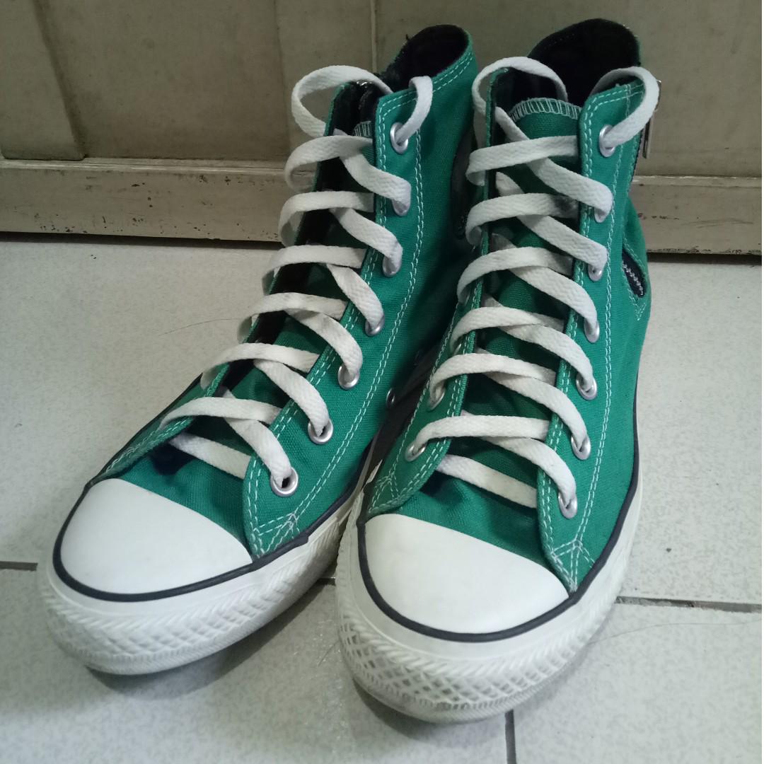 green converse high
