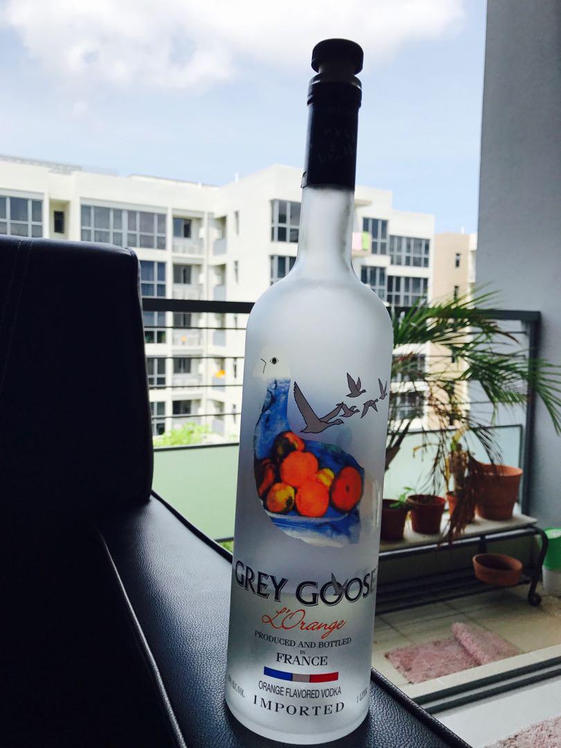 Grey Goose Orange Flavored Vodka (400 ML), Food & Drinks, Alcoholic