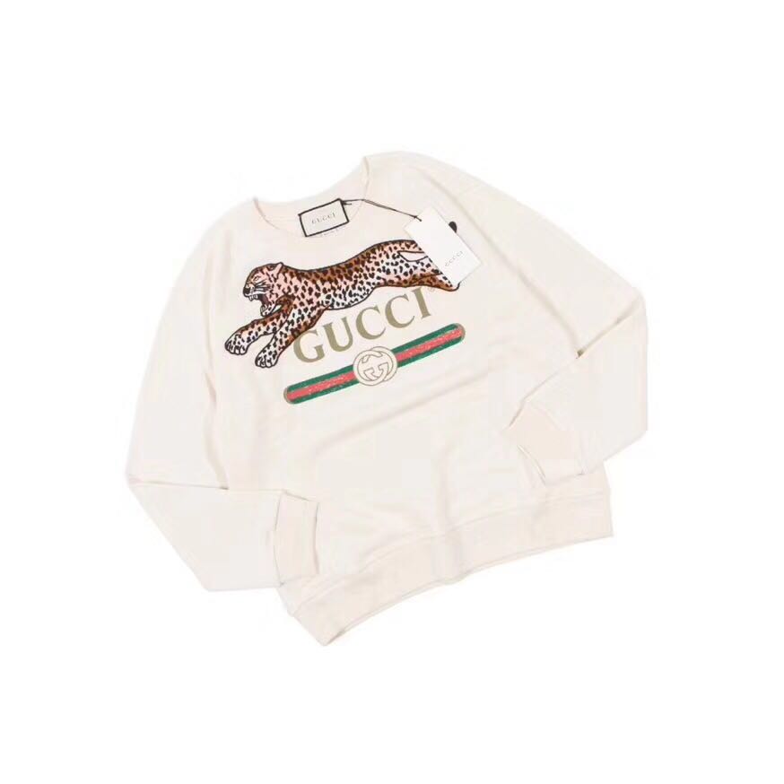 gucci sweatshirt leopard