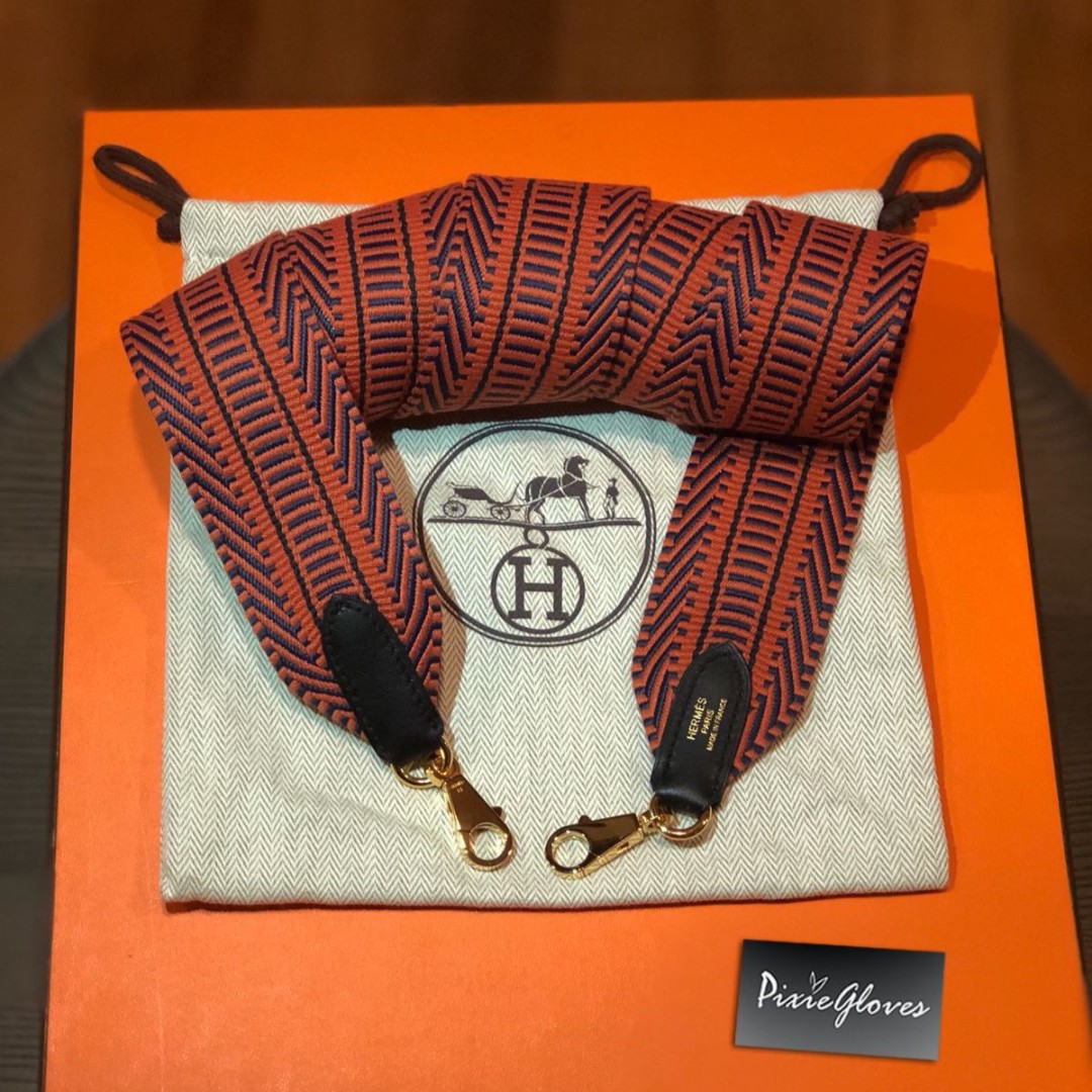 BNIB Hermes Canvas Strap, Luxury, Accessories on Carousell