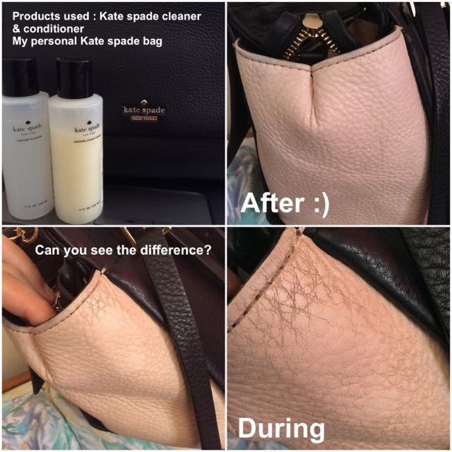 How To Clean Your Kate Spade Bags / Wallets, Luxury, Bags & Wallets on  Carousell