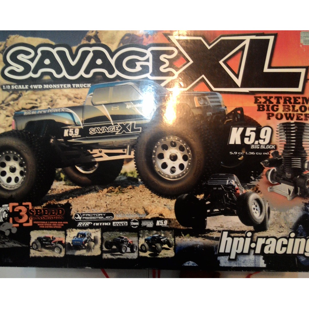 hpi savage xl nitro