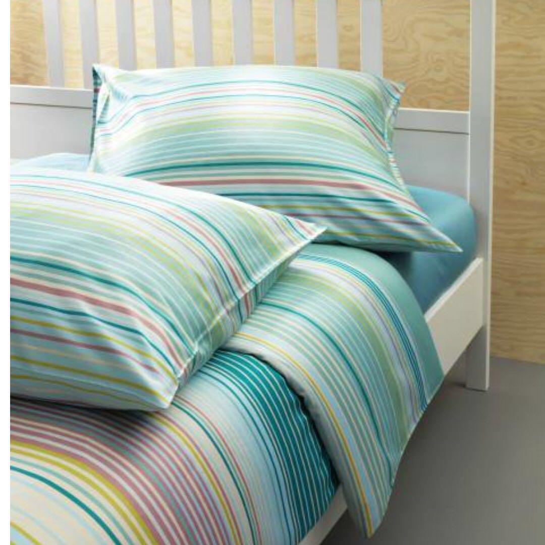 Ikea Palmlilja Duvet Set Single Bed Furniture Beds