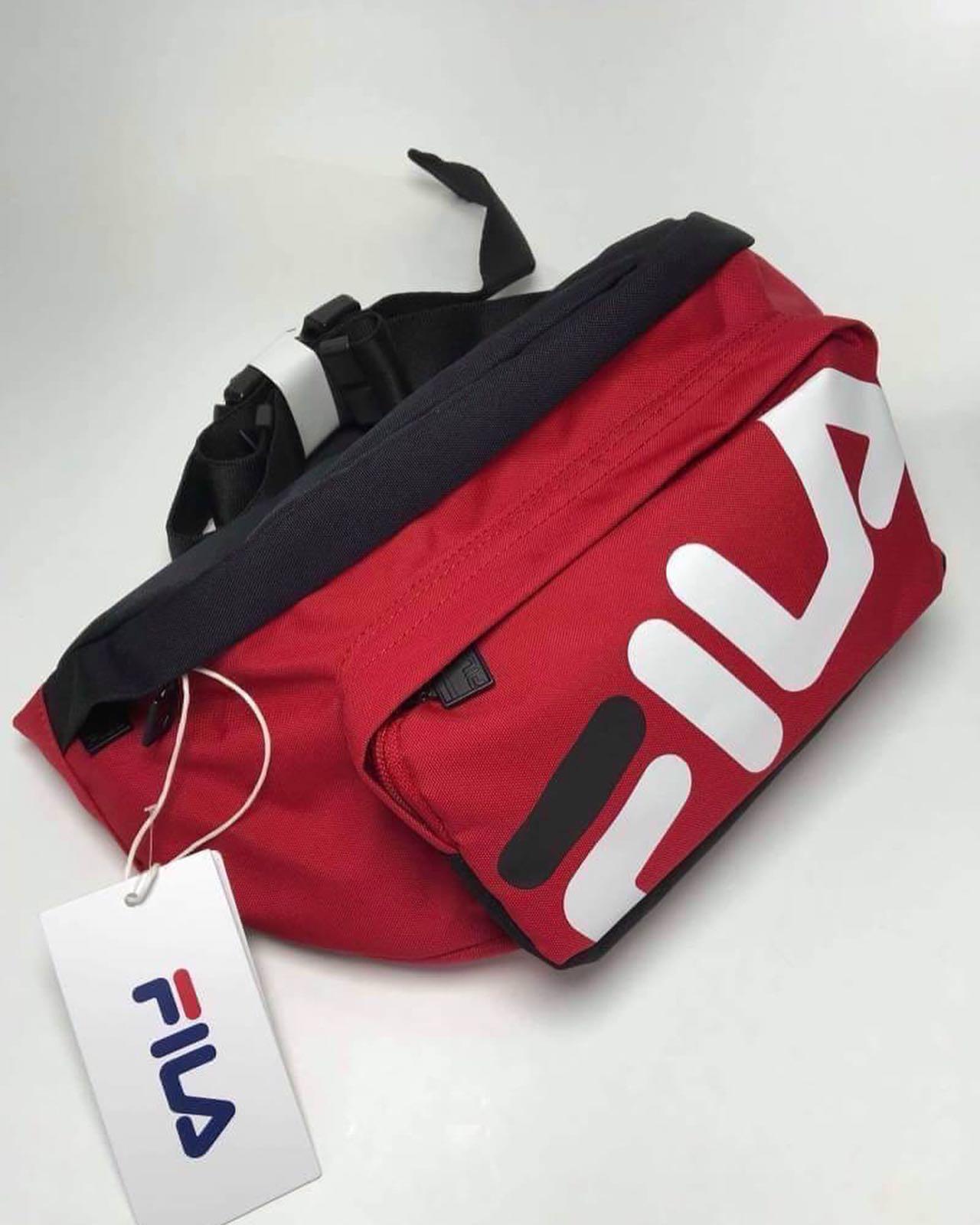 fila waist bag red