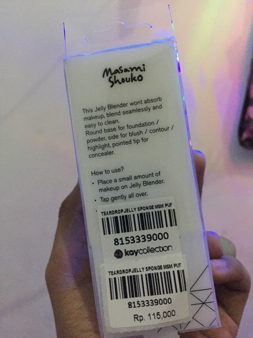 Jelly blender masami shouko, Kesehatan & Kecantikan, Rias Wajah di