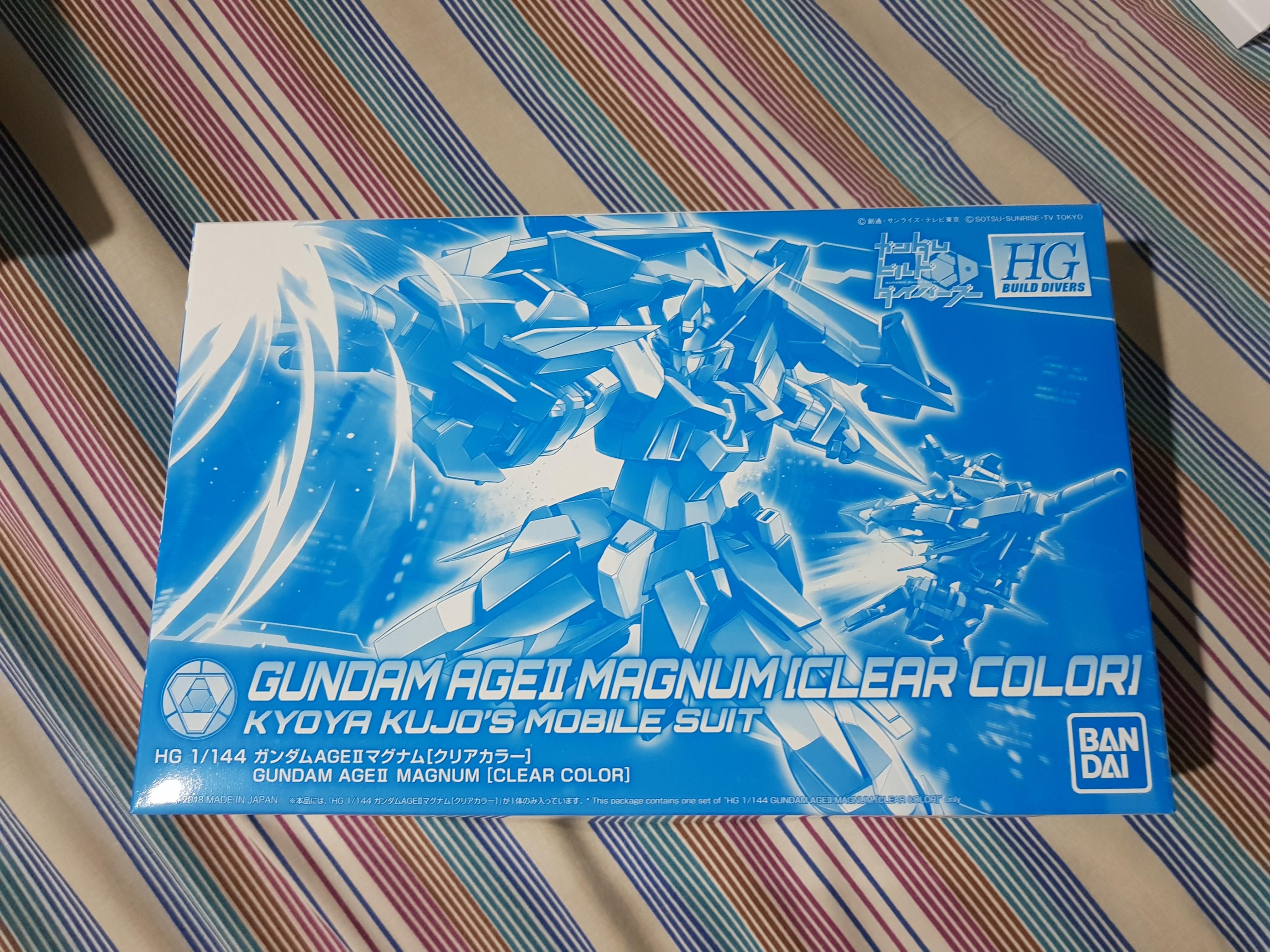 LIMITED Edition Gundam Age 2 Magnum (Clear Version) (Category: PlayStation) located in San Antonio. Submitted by vulcana (Listing ID 181549749, Image 1). Description: Not available anywhere. Limited edition from PS4 exclusive. Ps4 game not included.