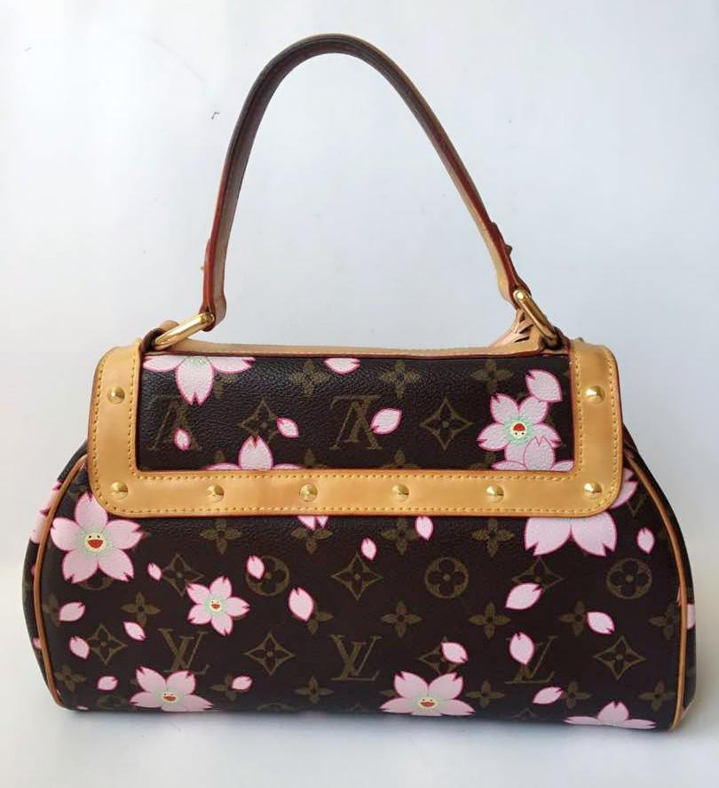 LIMITED EDITION LOUIS VUITTON Murakami Cherry Blossom Sac Retro Bag (Retail  Price : $3600)
