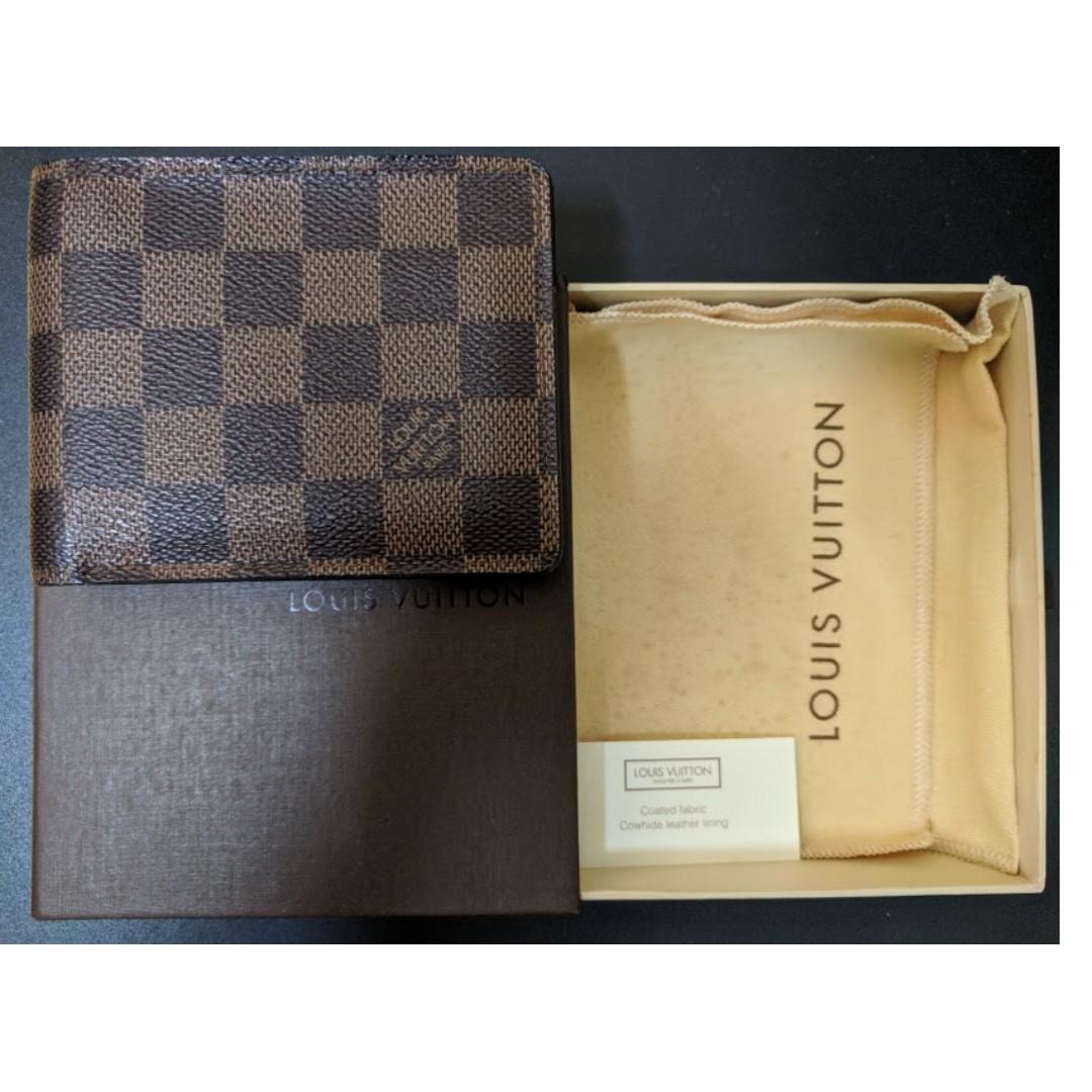 Buy Louis Vuitton Damier Ebene Canvas Multiple Wallet N60895 at