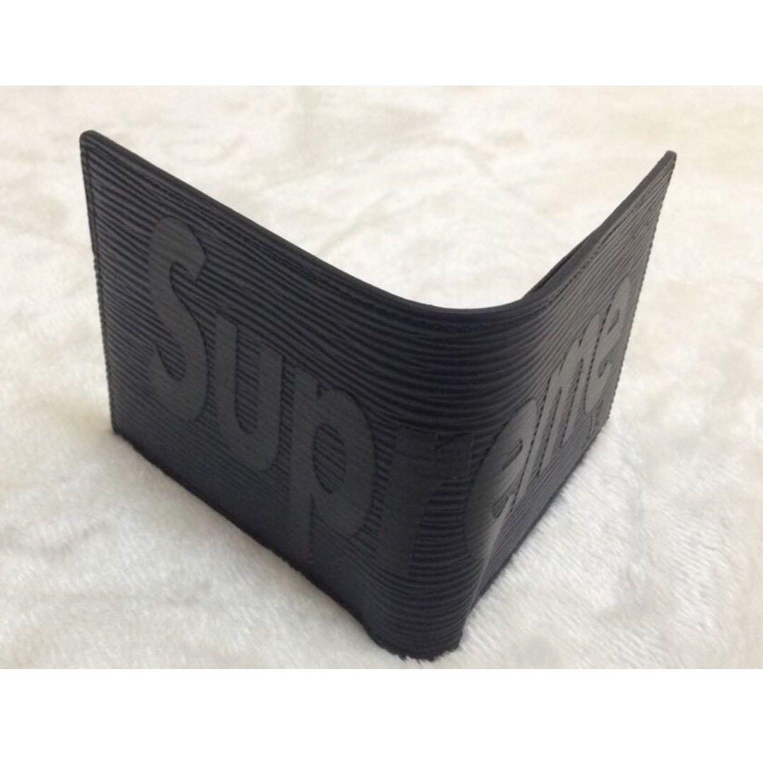 Louis Vuitton x Supreme Slender Wallet Black