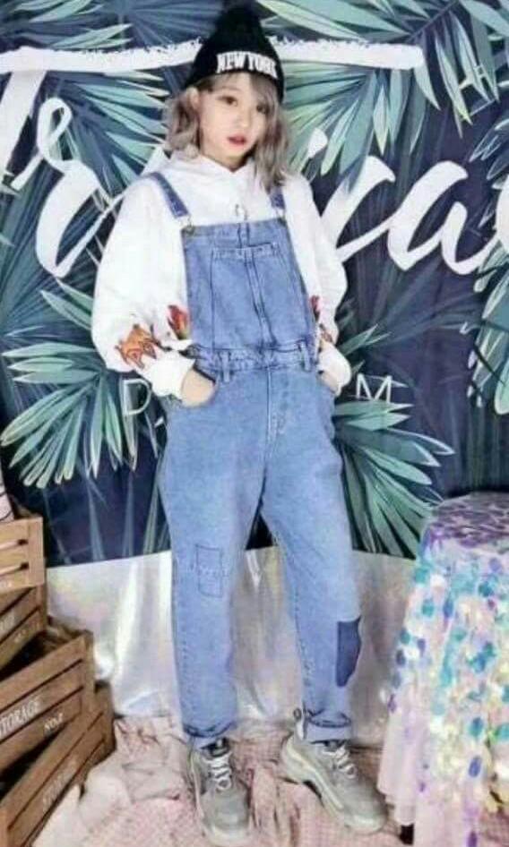 maong jumpsuit