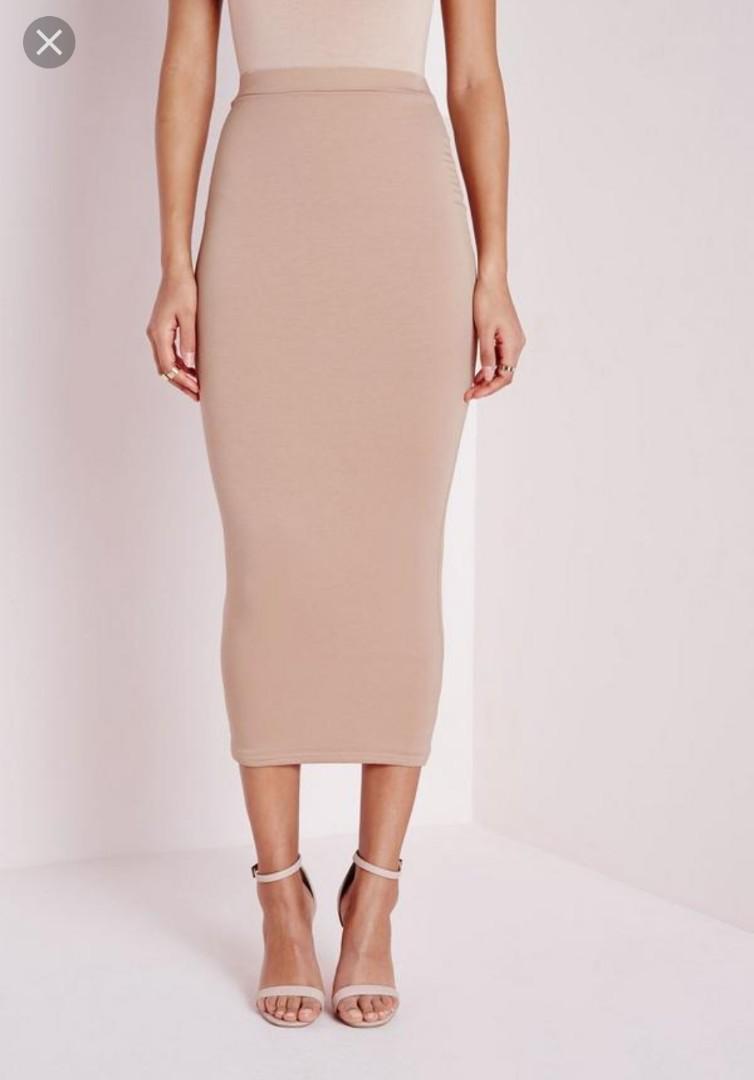 longline midi skirt