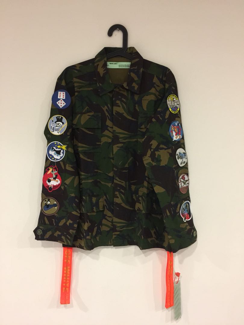 White cheap field jacket