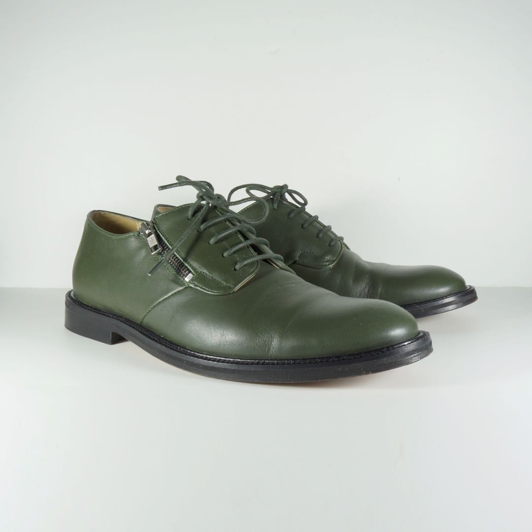 Mens green oxford shoes online