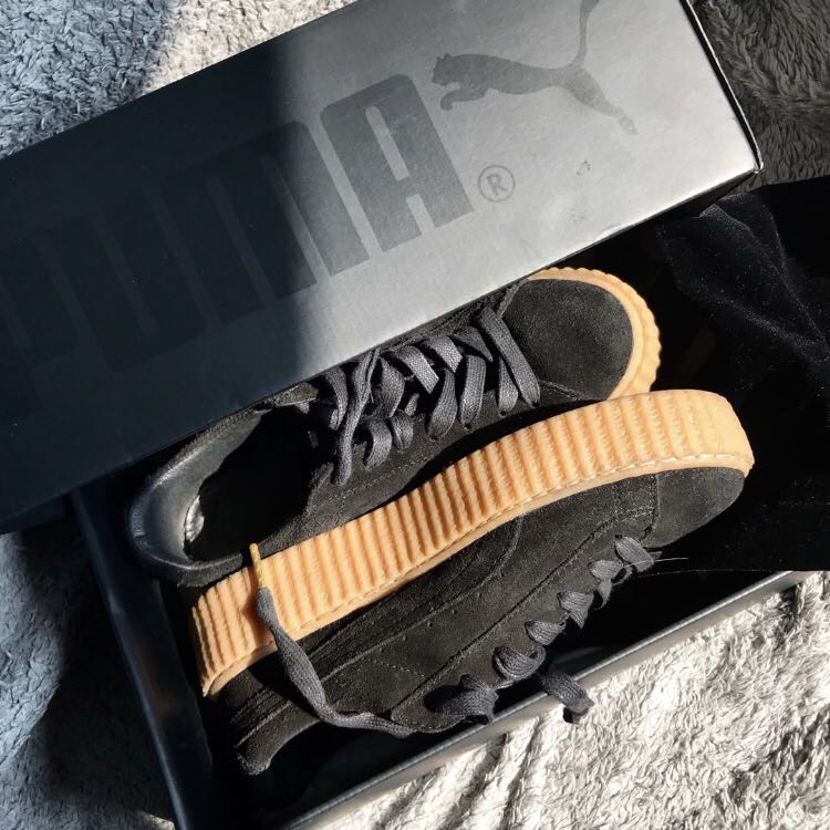 puma fenty gum sole