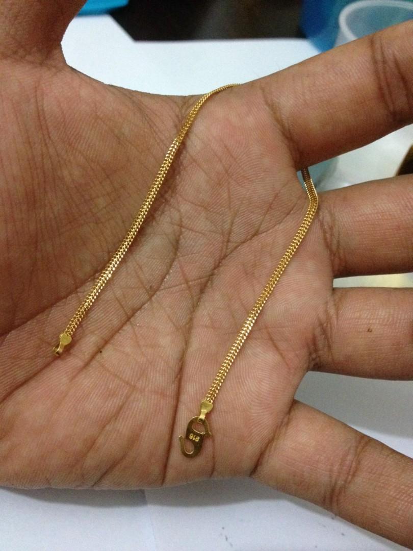 Rantai Tangan Double Mesin Padu Women S Fashion Jewellery On Carousell