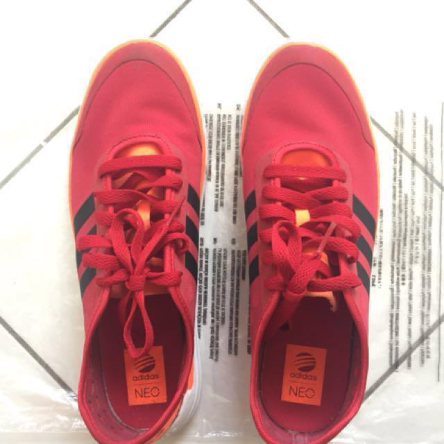 Adidas neo new arrivals label red