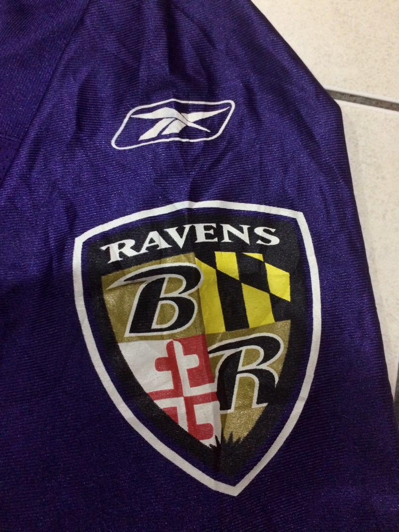 Ray lewis jersey shop reebok black replica