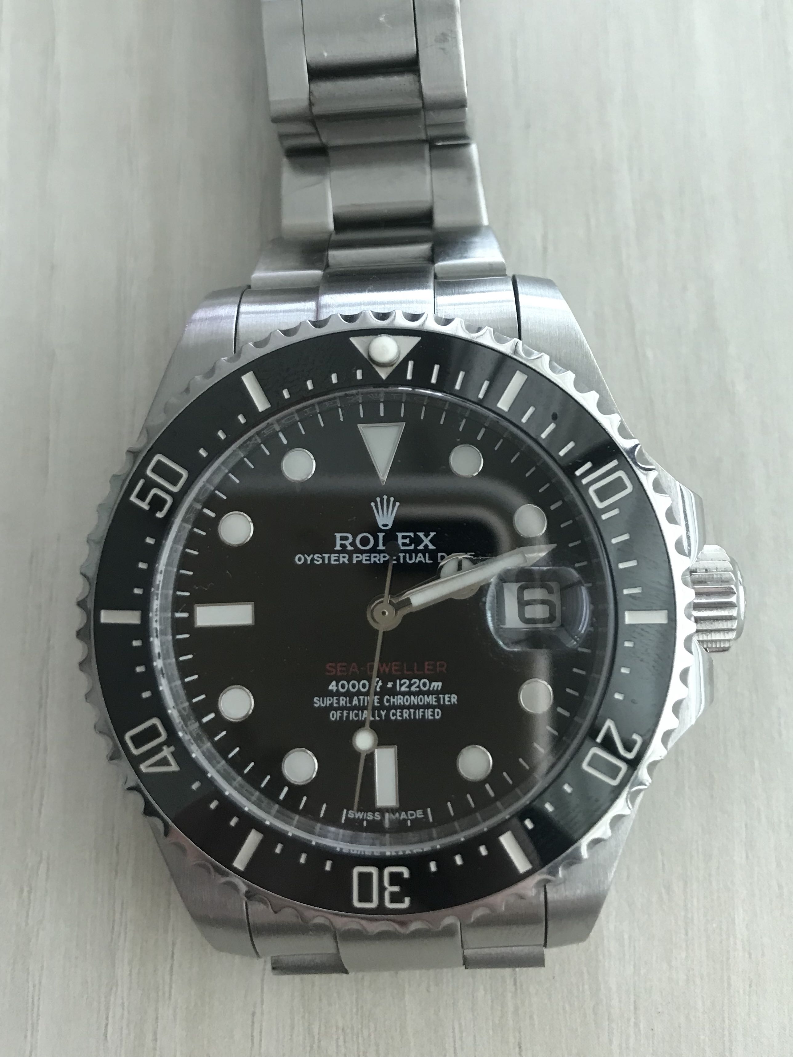 Rolex Sea Dweller 12660 Men S Fashion Watches On Carousell
