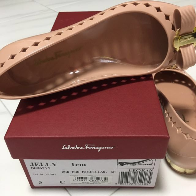 salvatore ferragamo jelly shoes