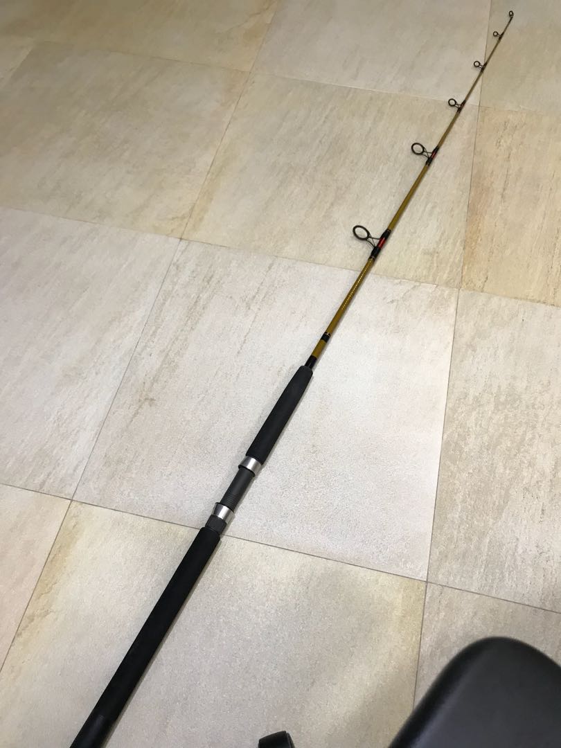 Shakespeare Ugly Stik White Tiger SS204 fishing rod, Sports Equipment,  Sports & Games, Billiards & Bowling on Carousell