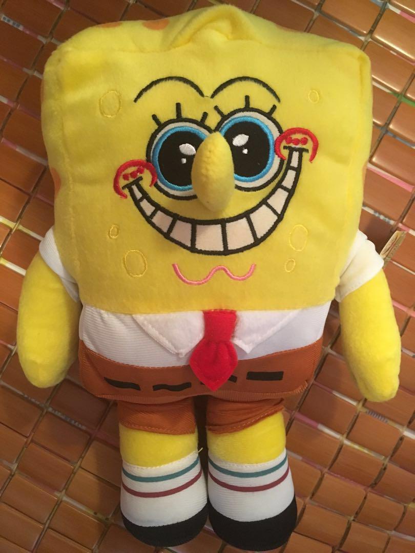 Spongebob Cuddle Pillow Toys Games Soft Toys On Carousell