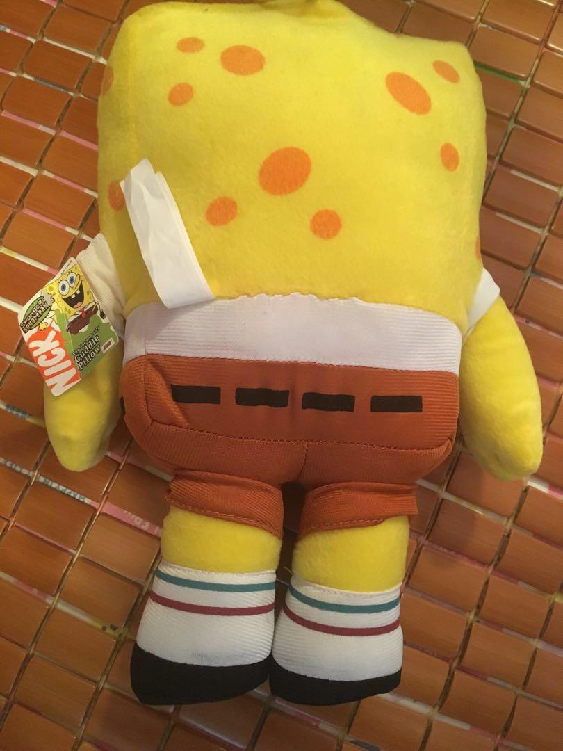 Spongebob Cuddle Pillow Toys Games Soft Toys On Carousell