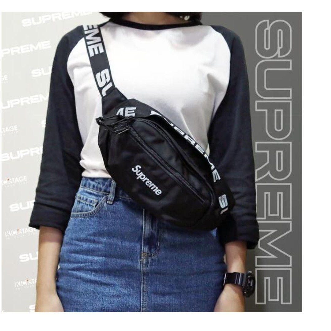 supreme 2018ss waist bag