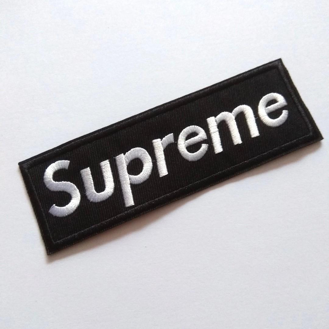 Iron on cheap supreme logo