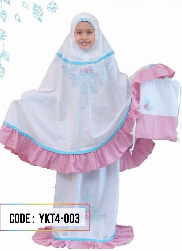 Telekung Cotton Kanak Kanak Muslimah Fashion Others On Carousell