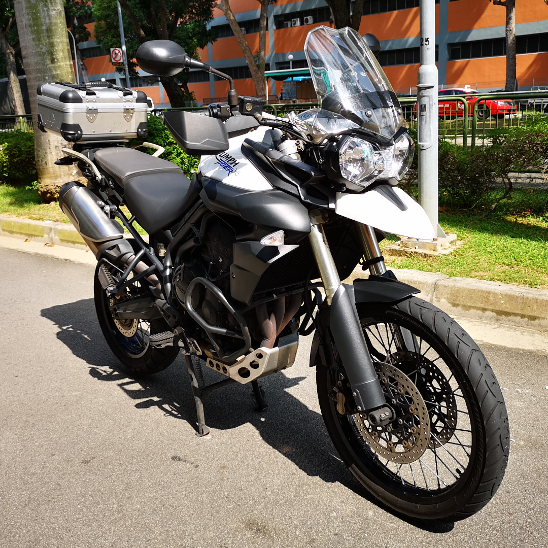 TRIUMPH TIGER 800XC MANUAL, Reg date 15/05/2012, Mileage 31,600km, 3  Owners., Motorbikes, Motorbikes for Sale, Class 2 on Carousell