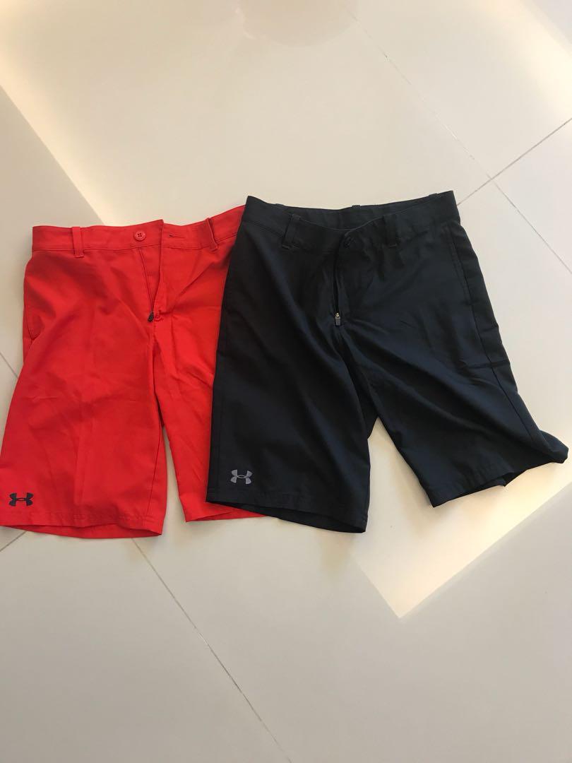 under armour youth golf shorts